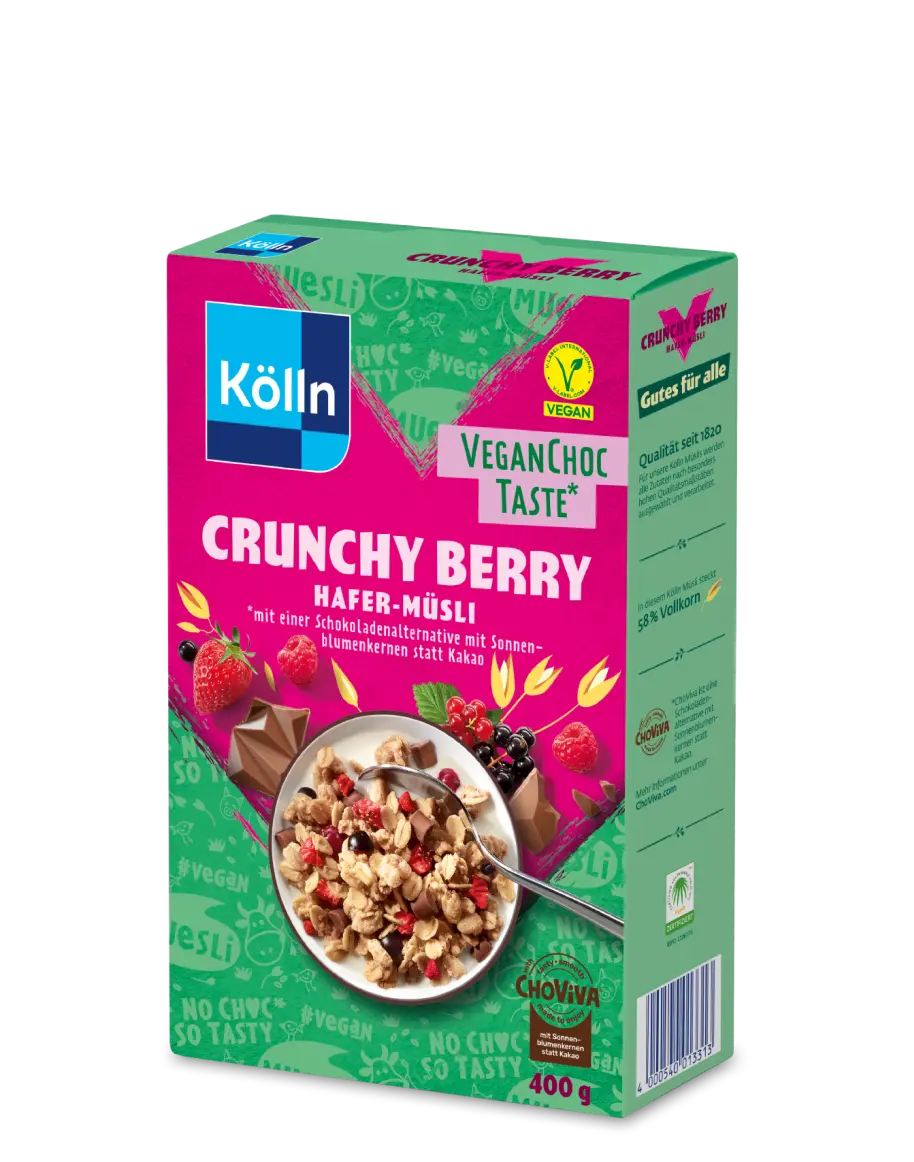 Kölln Oat Granola Crunchy Berry Vegan