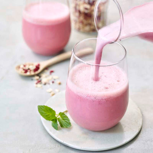 Rote Beete-Drink mit Orange