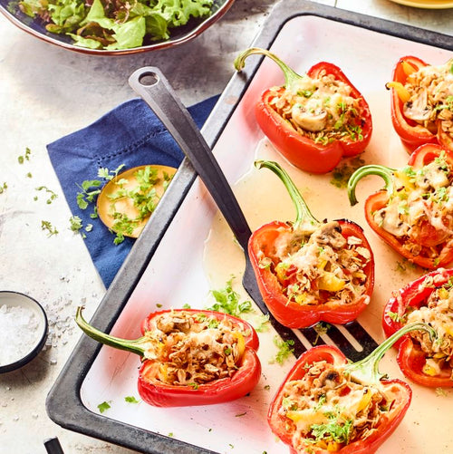 Gefüllte Paprikaschoten