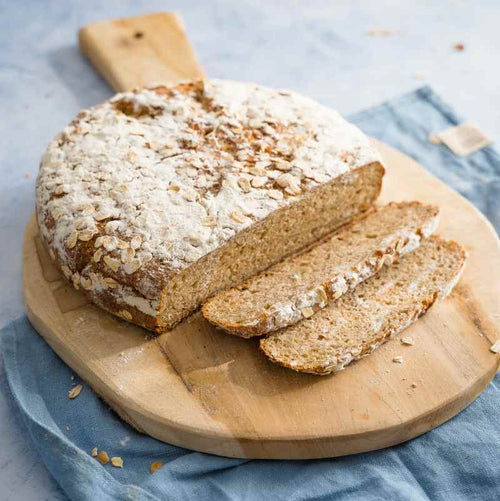 Haferbrot mit Joghurt