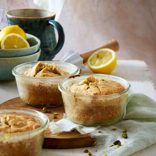 Zitronen-Pistazien-Küchlein