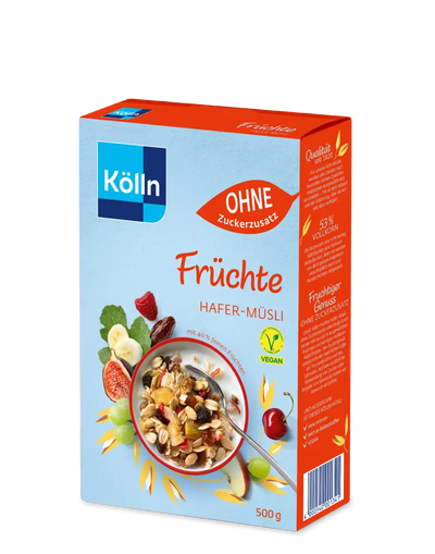 Kölln Oat Muesli Fruit – No Added Sugar
