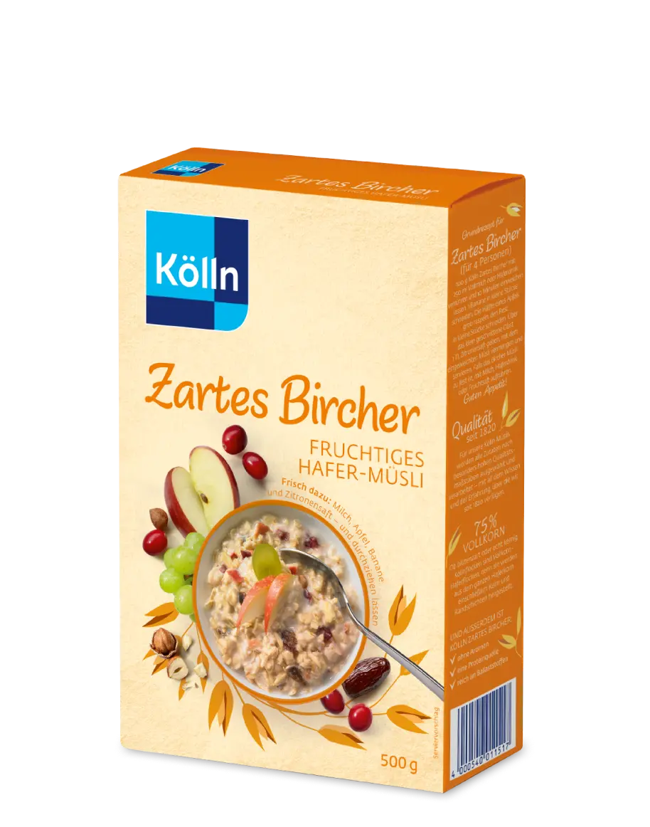 Kölln Delicate Bircher Oat Muesli Fruit