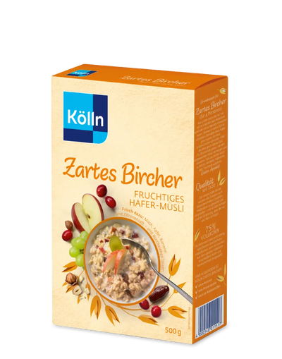 Kölln Delicate Bircher Oat Muesli Fruit