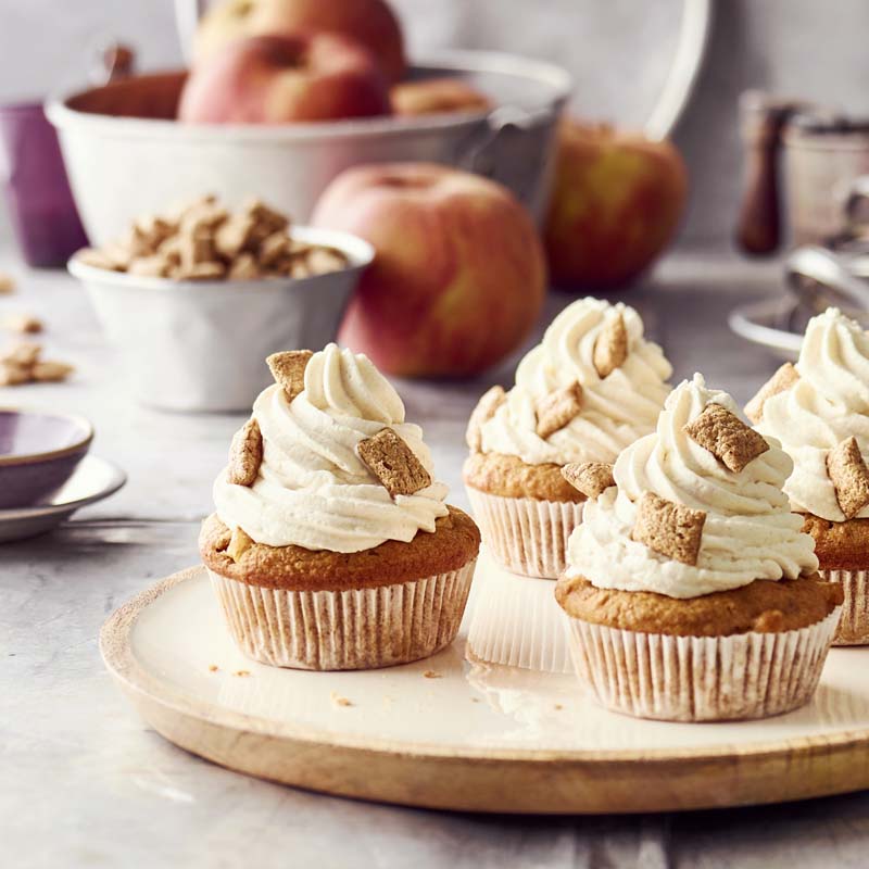 Apfel-Zimt-Cupcakes