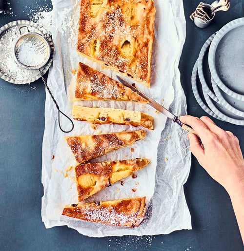 Apfelkuchen vom Blech