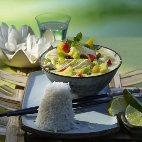 Asiatisches Fischcurry
