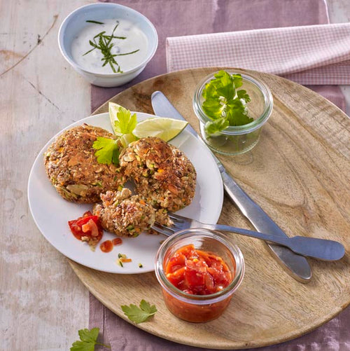 Vegetarische Bratlinge