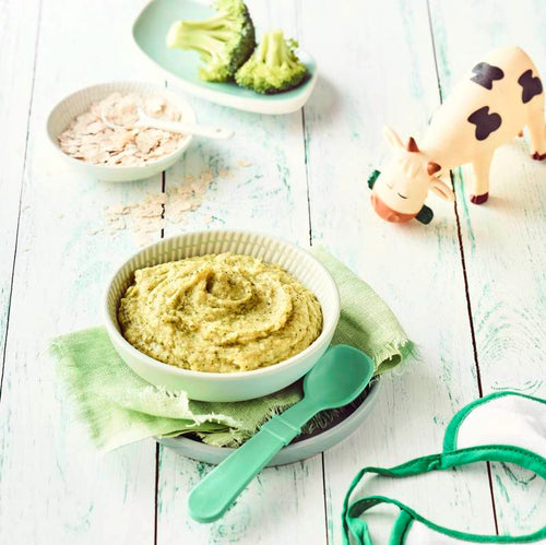 Vegetarischer Gemüse-Kartoffel-Getreidebrei