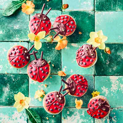 Marienkäfer-Muffins