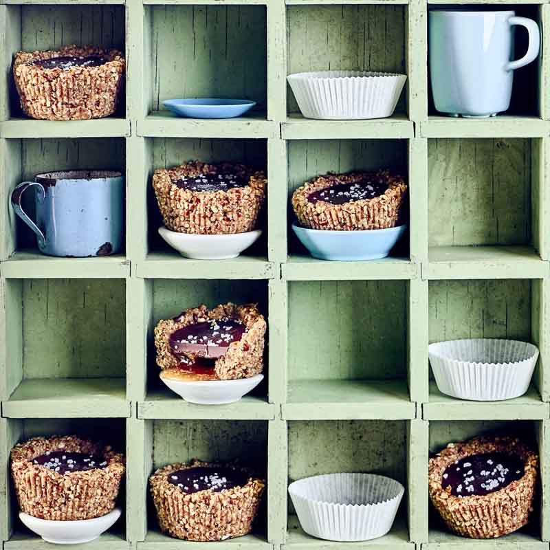 Salzige Karamell-Törtchen