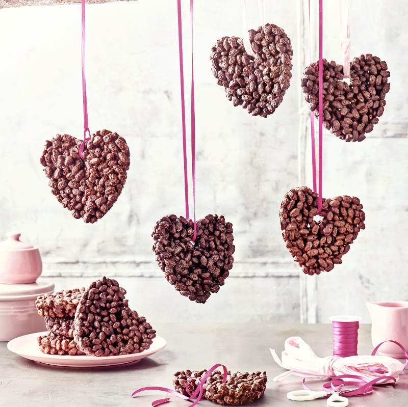 Schoko-Knusper-Herzen