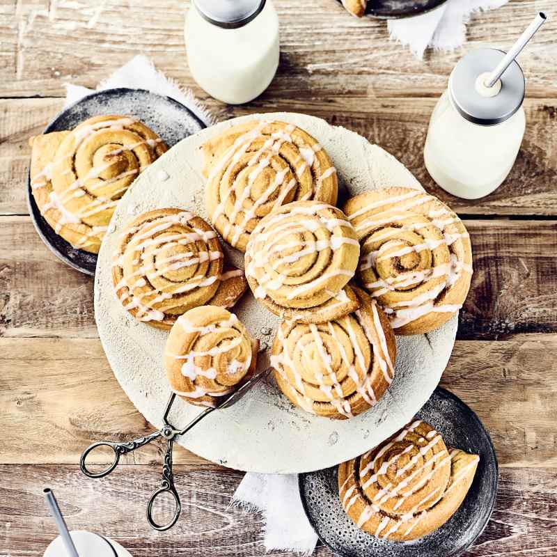 Schwedische Zimtschnecken