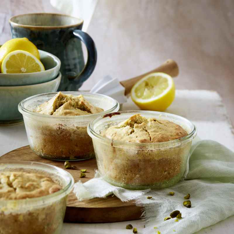 Zitronen-Pistazien-Küchlein