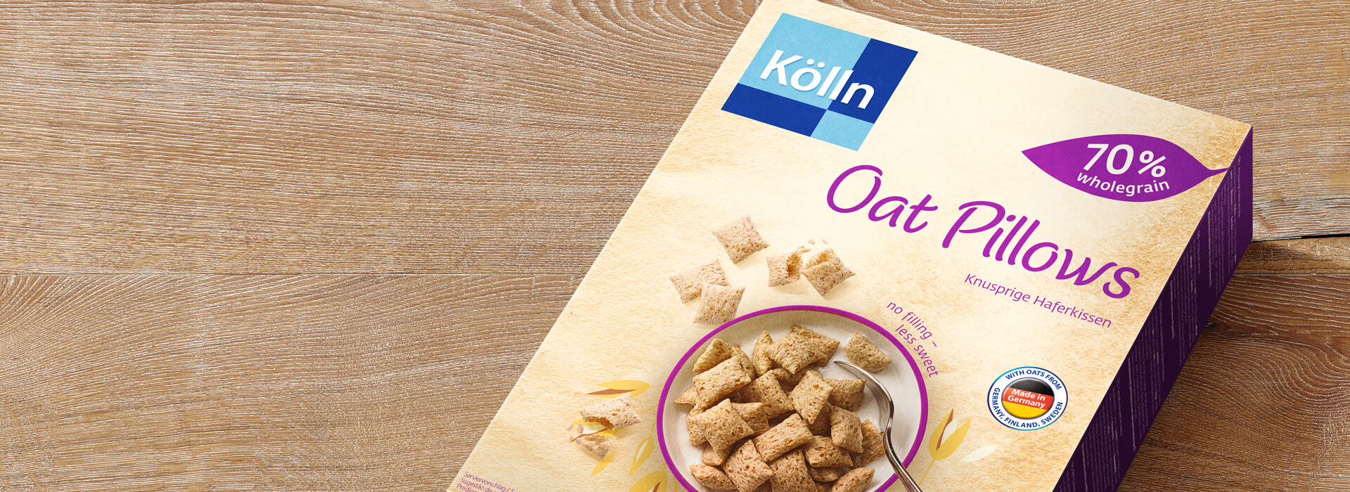 Koelln Oat Pillows Pack on Table