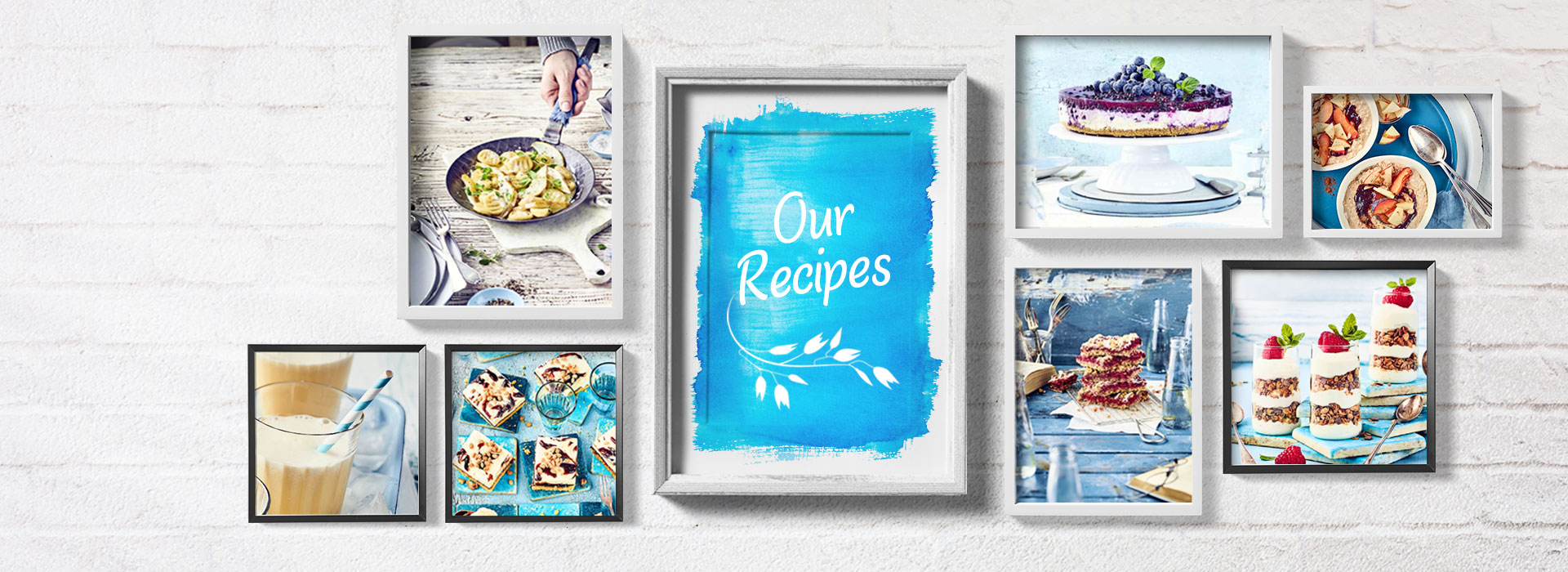 Koelln pictures showing different recipes with oats